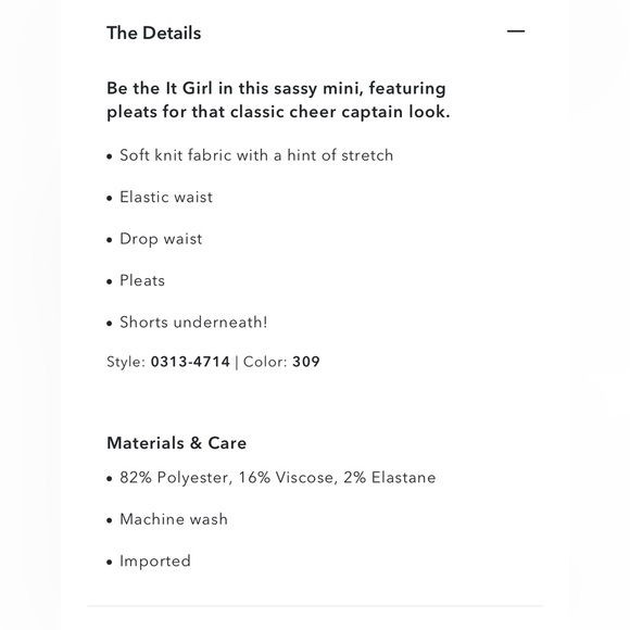 AE Pleat It Knit Plaid Skort(NWOT) - Picture 10 of 11